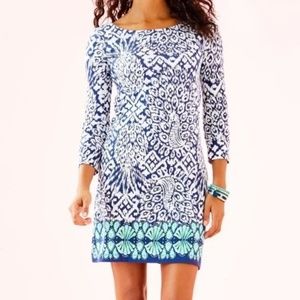 Lilly Pulitzer Hollee Dress Pineapple Party Engineered SZ M